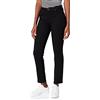 Lee Elly Jeans slim Donna, Nero (Black Rinse), 25W/33L