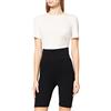 Urban Classics Radler-hose Ladies High Waist Cycle Shorts, Pantaloncini Da Yoga Donna, Nero, 3XL