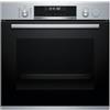 Bosch HRG5180S0 Serie 6 Forno da incasso, 60 x 60 cm, funzione Colpo di vapore, per una perfetta abbronzatura, EcoClean Direct, aiuto per la pulizia, aria calda 3D, cottura a 3 livelli, SoftClose
