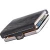 I-CLIP MAX Portafoglio uomo Slim Telaio Titanio DLC - Porta Carte con Portamonete e Fermasoldi per 40 Banconote I Smart Wallet Compatto e Organizzato - Fino a 16 Carte di credito