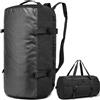 TAIHOYIN Borsa da viaggio con scomparto per scarpe 60L, grande borsa sportiva, zaino da uomo e da donna, impermeabile, weekender, borsa a mano, 60L-Molle