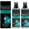 Generico 100ml Foltimed Spray Anticaduta Capelli Donna e Uomo Siero Anticaduta Capelli Riduce la Caduta Rinforza la Radice con Vitamina B5 Naturale (2PCS)