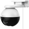 EZVIZ Telecamera Wi-Fi Esterno 3K, Telecamera Motorizzata con Copertura a 360°, Visione Notturna a Colori, Rilevamento di Persone/Veicoli, Tracciamento Zoom Auto, Audio Bidirezionale, C8W Pro 5MP