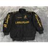Unisex Adult Lamborghini Jacket Ebroidered Cotton Padded F 1 Racing Jacket