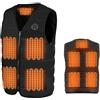 BelonLink Gilet Riscaldato Uomo Donna, Giacca Riscaldata USB, Giubbotto Riscaldato Elettrici, con 3 Temperature, 9 Zone di Riscaldamento, Lavabile, per Caccia Moto Sci e Campeggio, 3XL(Senza Batteria)