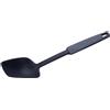 Fackelmann Cucchiaio da portata 2 K, resistente al calore, lavabile in lavastoviglie, manico ergonomico, progettato in Germania, grigio, 295 x 70 x 50 mm, sospeso
