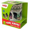 HABA Tobi Knobi 2010890001 - Gioco di bicchieri a forma di cubo Mau Mau Mau dai 6 anni - Regole semplici per divertirsi velocemente - Perfetto per i viaggi e la casa - 2010890001