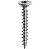 Mustad: 500 Viti Panelvit®, Testa Svasata Piana, 4x16 mm, Zincate Chromiting®, Lubrificate Lubex®.