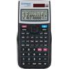 DONAU Tech, calcolatrice tecnico-scientifica/energia solare e batteria/401 funzioni/nera/custodia scorrevole/16,4 x 8,4 x 1,9 cm