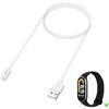 Oumida Caricatore per Redmi Watch 3 Active/Xiaomi Mi Band 8, Caricabatterie Magnetico con Cavo di Ricarica USB da 1M per Redmi Watch 3 Active/Watch 3 Lite Orologio Fitness,Bianco