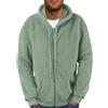 Kobilee Felpa Pile Uomo Montagna Caldo Maglia Pile Termica Micropile Giacca in Pile Pesante Felpata Felpa da Lavoro Peluche con Zip e Cappuccio Streetwear Felpa Pile Invernale