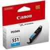 Canon 6509B001 - CANON CLI-551 C CARTUCCIA D'INCHIOSTRO CIANO [7ML]