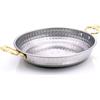 Spar-Home® Stufa in acciaio inox da 16 cm con effetto rame, induzione, fatta a mano, per servizio