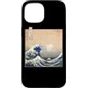 Japanese Vaporwave 80's 90's Aesthetic C Custodia per iPhone 15 kanagawa hokusai in giapponese vaporwave retrò vibe harajuku