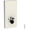 Geberit Monolith modulo sanitario per WC sospeso, 131022JL5, Monolith grigio sabbia/alluminio spazzolato [Elementi ad Incasso > Elementi Incasso per WC]