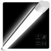 LEOEU Plafoniera LED soffitto 120CM, Plafoniera LED Lineare da Soffitto 36W 4000LM, Plafoniera bagno IP65 per Garage, Parete, Negozio, Neon LED - Luce 4000 [Classe di efficienza energetica D