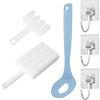 DHSBGWSX 1 Macchina per Polpette in Quattro Pezzi, 1 Cucchiaio per Polpette, 3 Ganci, Macchina per Polpette, Strumenti per Creare Polpette, Cursore per Gamberetti, Stampo per Polpette