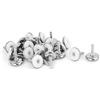 SZETOSY GOODCHANCEUK - Piedini di livellamento regolabili per mobili, 24 piedini di livellamento per gambe in acciaio inox, M6 x 15 mm, colore bianco
