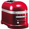 Kitchenaid tostapane I Artisan I Toaster 2 fette con scomparti extra-large e pinze autocentranti I Rosso impero