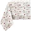 Confezioni.Giuliana Tovaglia cotone tirolese cuori Bolzano 140x140/180/240/300/360 (140x240)