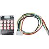 Fdit Equalizzatore Attivo per Batteria al Litio 4S 12V 5,5A, Modulo di Equalizzazione Condensatore LiFePO4 Lipo Li-Ion LFP per Bilanciatore Batteria Gruppo Audio per Auto