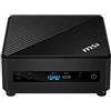 MSI Cubi 5 10M-427EU Mini PC-CPU Intel Core i3-10110U, 8GB DDR4, 256GGB M.2 SSD, HDMI 1.4 & DP 1.2, Wi-Fi, Bluetooth, Windows 11 Pro - Nero