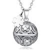 CELESTIA Collana Chiama Angeli Gravidanza Luna e Stella Ciondolo Gravidanza Richiamo degli Angeli Gravidanza Collana Donna Incinta Regalo Gravidanza Regalo per Futura Mamma