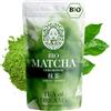 Tea of Dreams Matcha Polvere Bio per tè e latte matcha - Premium Ceremonial Grade dal Giappone - Tè verde originale Kissui, 30 g