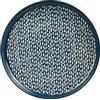 GENEVIEVE LETHU Piatto da dessert Gres Gamma SEIVEZ L'ARTISTE Ø 20 cm Colore Blu Decor No