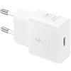 Samsung Caricabatterie rapido Samsung Usb-C 100-240V 25W Bianco [SAM]