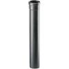 ALLINOX Tubo Acciaio Nero Per Stufa A Pellet Canale Da Fumo Modulo Canna Fumaria (DN 80 x 1000 mm)