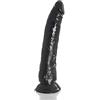 Lumunu Deluxe Wild Ride Jelly Dildo, Replica Del Pene Con Vene Meravigliose, Glande Sagomato E Potente Ventosa, Di Venize, Nero 19 Cm (1 Confezione)