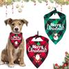 reakoo Natalizia Bandana per Cani, Regolabili Lavabili, Bavaglino Natalizio per Animali Decorazione Natalizia Bandana Cerchietto Natalizio per Animali Domestici, Doppio lato