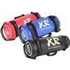 Lupex Shop Sacco di Sabbia Sandbag a 6 Maniglie, Power Bag per Allenamento Crossfit, Sollevamento Pesi, Corsa, Sport, Bodybuilding - KR Fitness (5kg)
