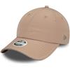 New Era Berretto da Baseball Donna Ragazza Marrone Chiaro Visiera Curva Cappello Regolabile destrutturato Treccia