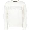 Geographical Norway - Felpa senza cappuccio da uomo a maniche lunghe modello GANTOINE, bianco, XXL
