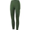 WILLIT Pantaloni da equitazione per bambini, con inserti al ginocchio, per giovani, estivi, traspiranti, elastici con tasche, verde militare, XS