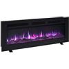 Balderia Caminetto Elettrico Incasso Parete e Appoggio 1800W Balderia Leif 50" - EFLEI50