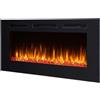 Balderia Caminetto Elettrico da Incasso 2000W Balderia Fiamma 48" - EFFIA48