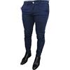 Battistini Mapo Jeans Pantaloni Uomo Jeans Blu Sartoriale Pantalone Slim Fit Invernale Caual (52)
