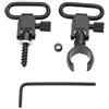 Mtsooning Kit di montaggio a leva per fucile a sgancio rapido 1 Girelle a canna singola per fucile da caccia diametro del tubo da .645 - .660