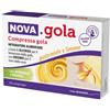 Nova Argentia Nova. Gola Integratore Alimentare Miele e Limone, 20 compresse orosolubili
