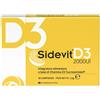 Pharmanutra Sidevit D3 2000 UI - Integratore per la carenza di vitamina D, 30 compresse
