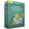 Kaspersky Internet Security per Android, Versione 1 DISPOSITIVO / 1 ANNO, Localitá SOLO EUROPA