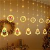 Decorazione per finestre a batteria | Catena luminosa a LED a