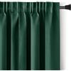 RESTILO Blackout - Tenda oscurante per finestre, 140 x 270 cm, colore verde scuro, 1 pezzo