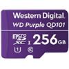 Western Digital WD PURPLE 256GB SURVEILLANCE MICROSD XC CLASS - 10 UHS 1
