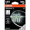 OSRAM LEDriving SL, R10W, Bianco 6000K, Retrofit LED, solo uso fuoristrada, Doppio Blister (2 lampade)