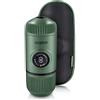 WACACO Nanopresso con S-custodia di Nanopresso, Macchina Caffè Portatile, Versione di Aggiornamento di Minipresso, Espresso Portatile, Caffe Viaggio, Operazione Manuale (Nuovi Elementi Verde Muschio)