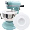 PQPO KN256WW - Coprivasche per mixer Kitchen Aid da 6 a 7 litri, coperchio per mixer adatto a modelli Bowl-Lift